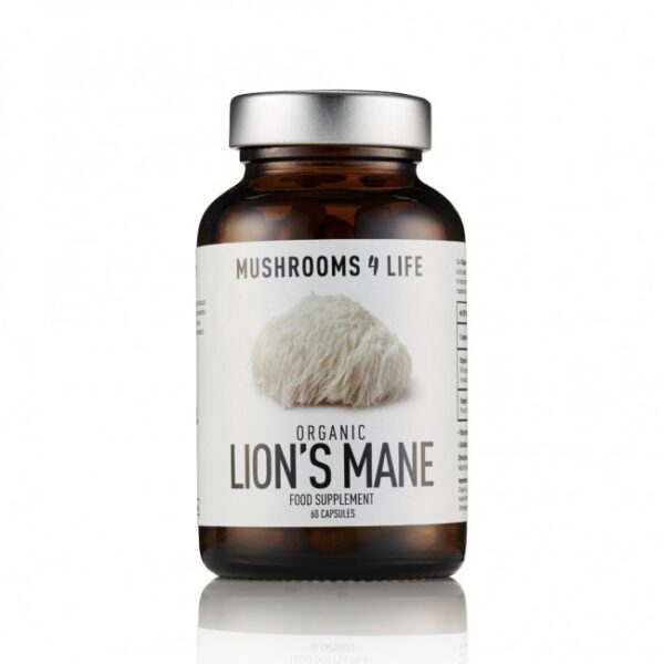 Buy Lion's Mane Hericium erinaceus Capsules | Mushrooms4life